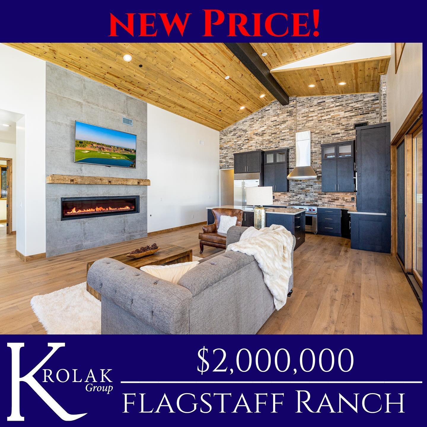 Flagstaff Ranch New Build🌲

4 Bed | 4 Bath | 4 Car Garage | 3,660 sqft 

Thoughtfully designed modern cabin in the prestigious gated community of Flagstaff Ranch. Complete with a heated driveway, two laundry rooms, two primary suites, melrose oak wo