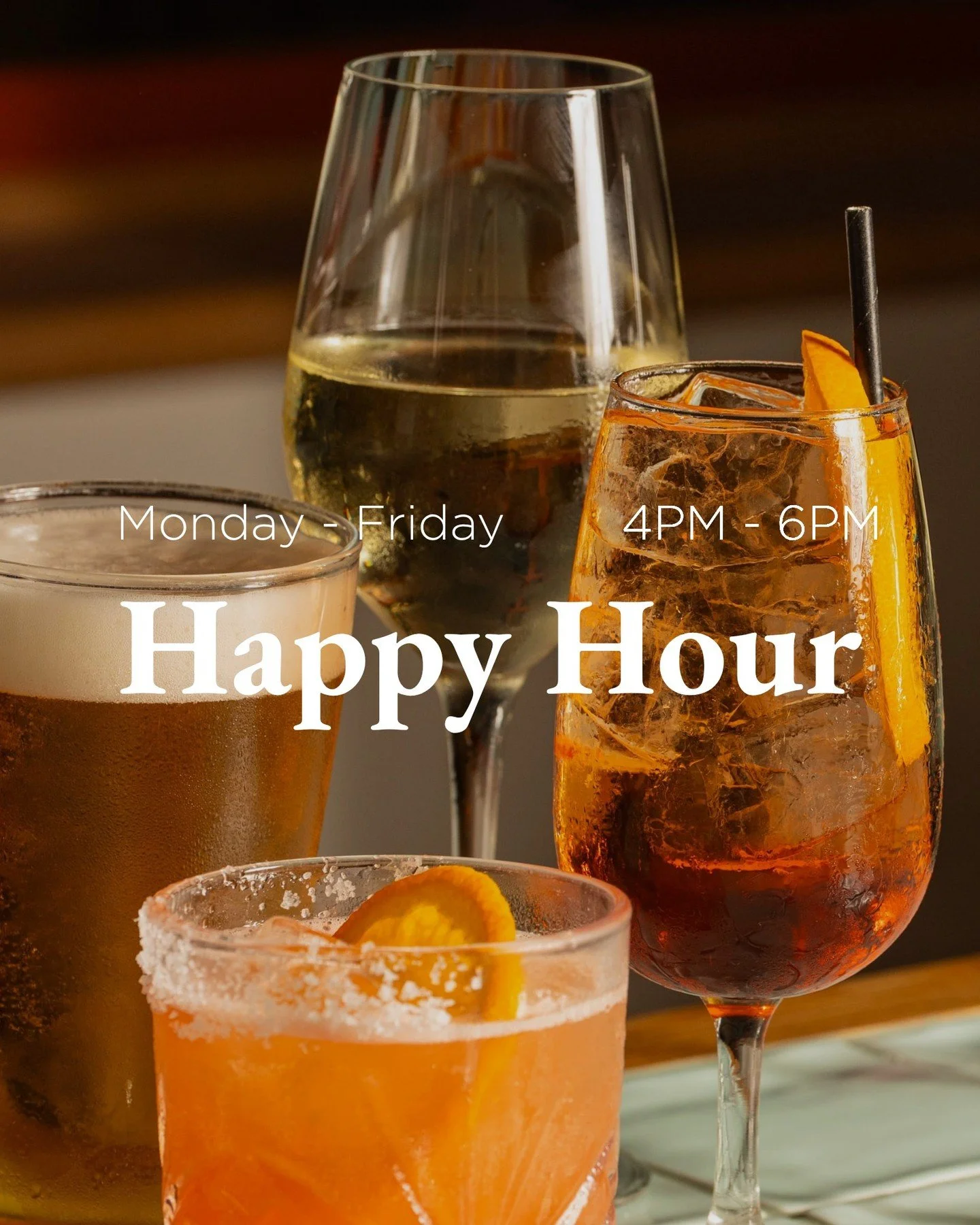 Happy Hour at Mordeo.

$9 schooners, $11 pints, $10 wines (bartender&rsquo;s pick), and $12 Aperol or Limoncello spritz.

Looking for something a little more? Try our $16 Campari Margarita.

Monday to Friday, 4&ndash;6pm.

#mordeo