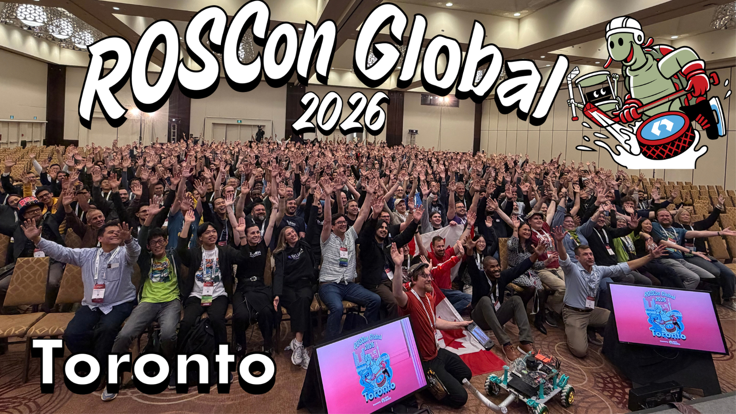 ROSCon Global 2026: A record-breaking event