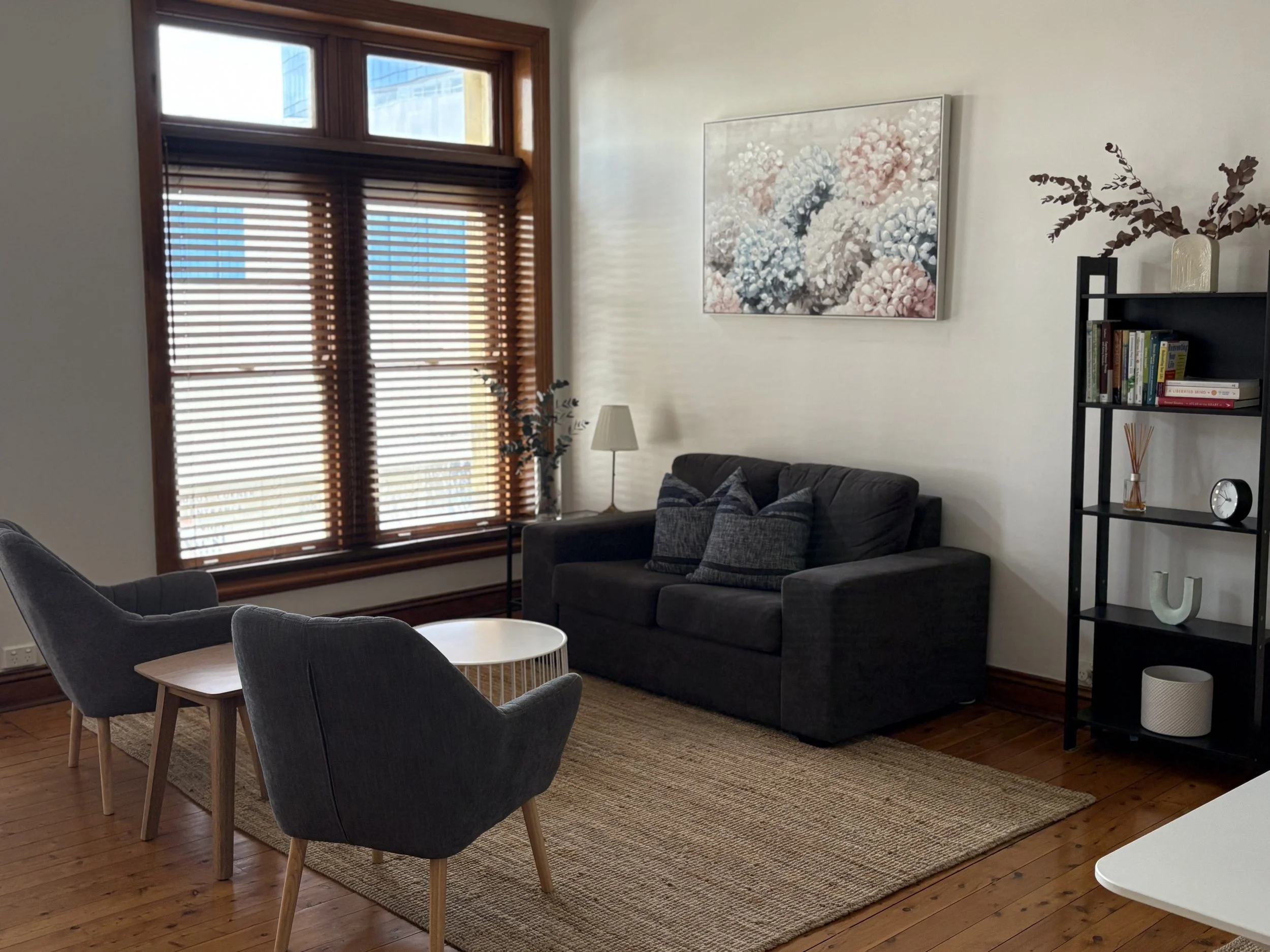 ELD Psychology Newcastle Therapy Room