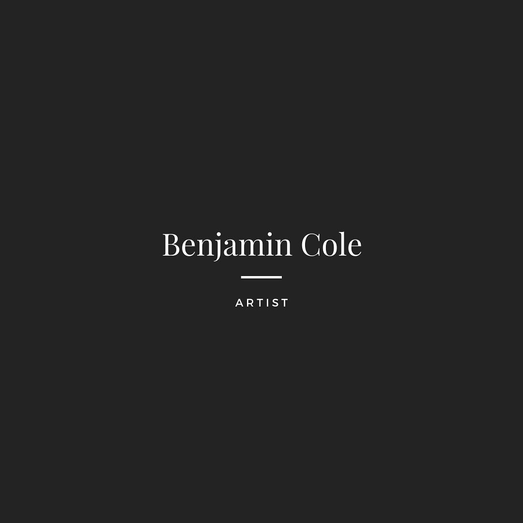 Benjamin Cole Artist.

// 
See website for works &amp; for enquiries.