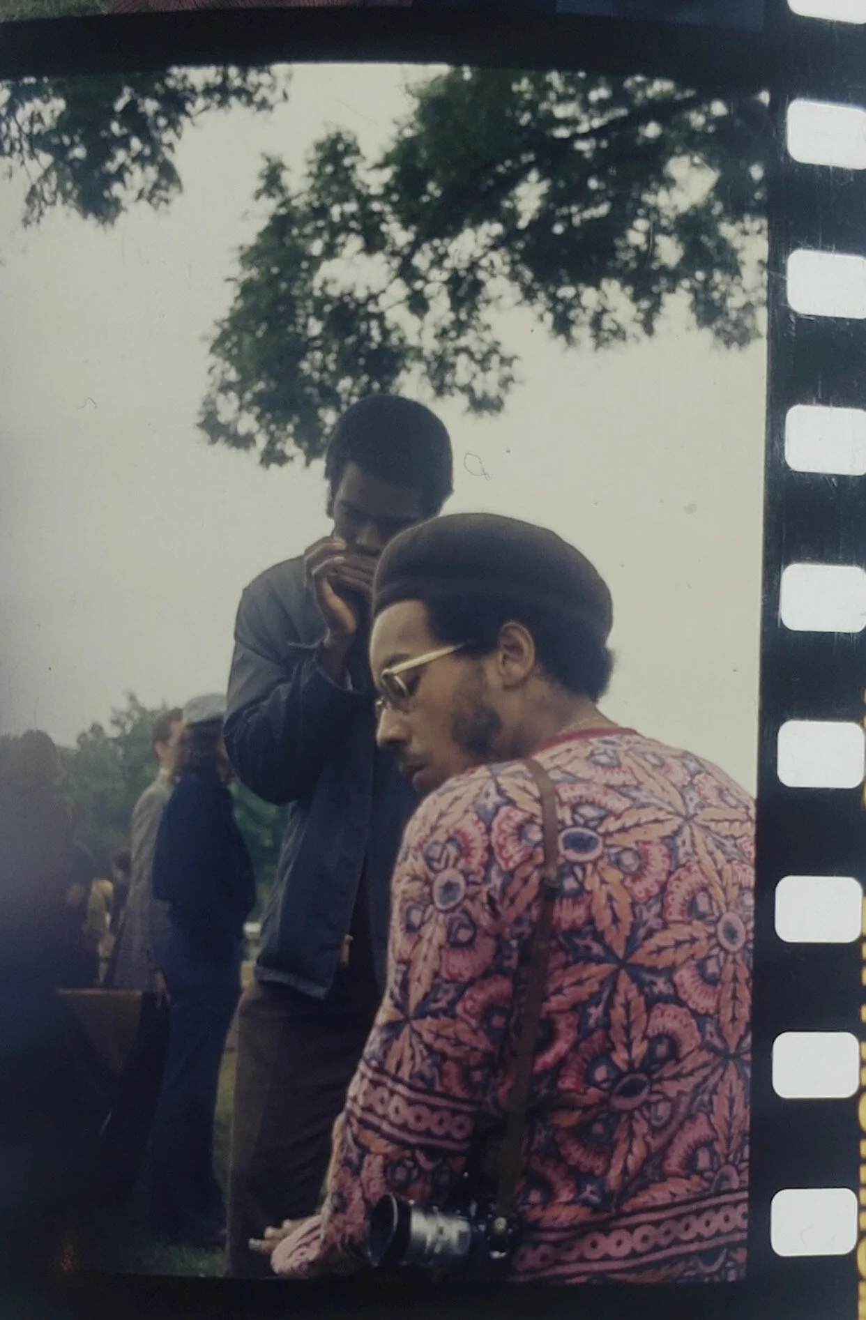 1970 - College life at Fisk University in Nashville, TN, listening to music and always shooting photos