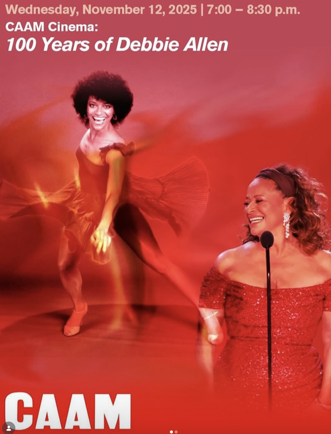 2025 – CAAM Cinema, 100 Years of Debbie Allen