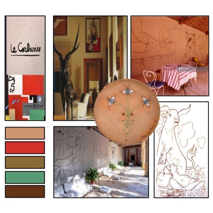 Inspired by #Picasso #Cocteau and #Lecorbusier, Fortunata has created a new #hospitality #concept for a #Spanish #restaurant #tapas #bar.  #antiques #character #futureheritage #conceptdesign #projects #fortunate #creating #personalized #craftsmanship