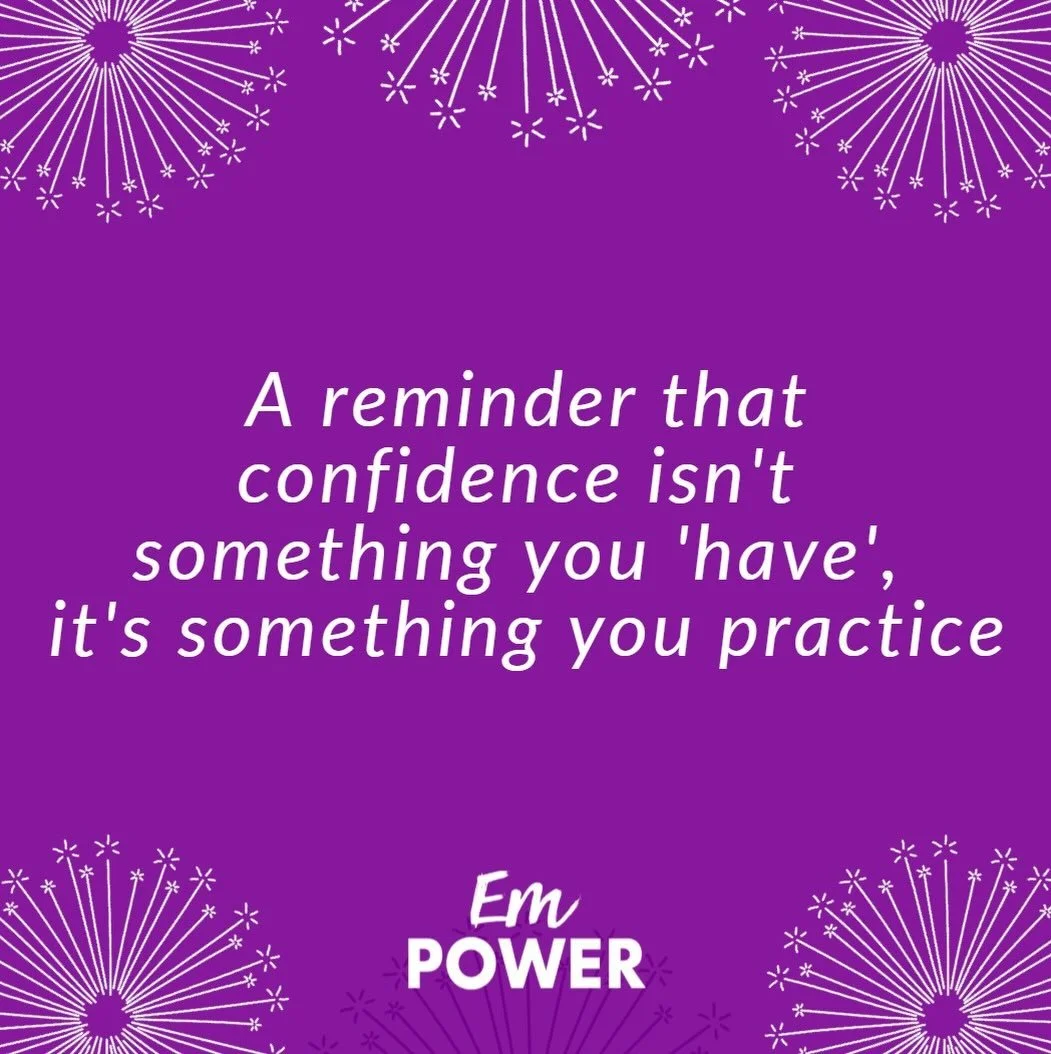 Confidence isn&rsquo;t something you have.
It&rsquo;s something you practice.
⠀
You practice it when you show up.
Even when you don&rsquo;t feel ready.
When you try, wobble, rest, try again.
⠀
Confidence isn&rsquo;t loud.
It&rsquo;s built quietly &md