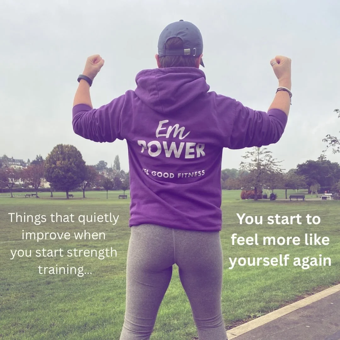 It&rsquo;s not just about getting stronger&hellip;

It&rsquo;s everything around it too 👇
⠀
✨ Your energy lasts longer
✨ You feel more capable in everyday life
✨ Your posture improves without thinking about it
✨ You start trusting your body again
✨ 