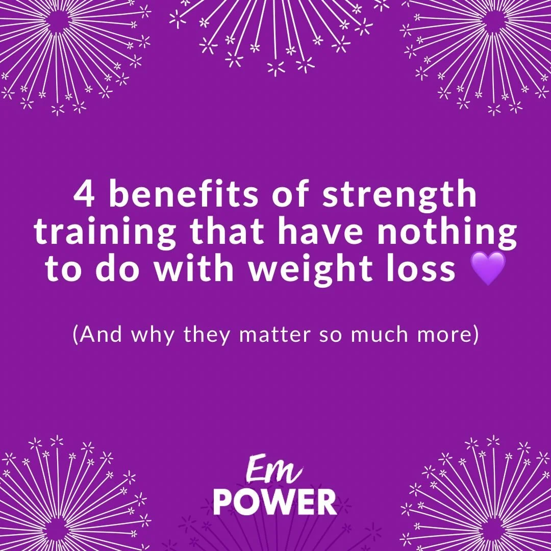 So much of the fitness industry still focuses on weight loss.

But for many women, the biggest changes happen in ways that have nothing to do with the scales.

💜 Carrying things more easily

💜 Feeling more confident

💜 Looking after your bones

💜