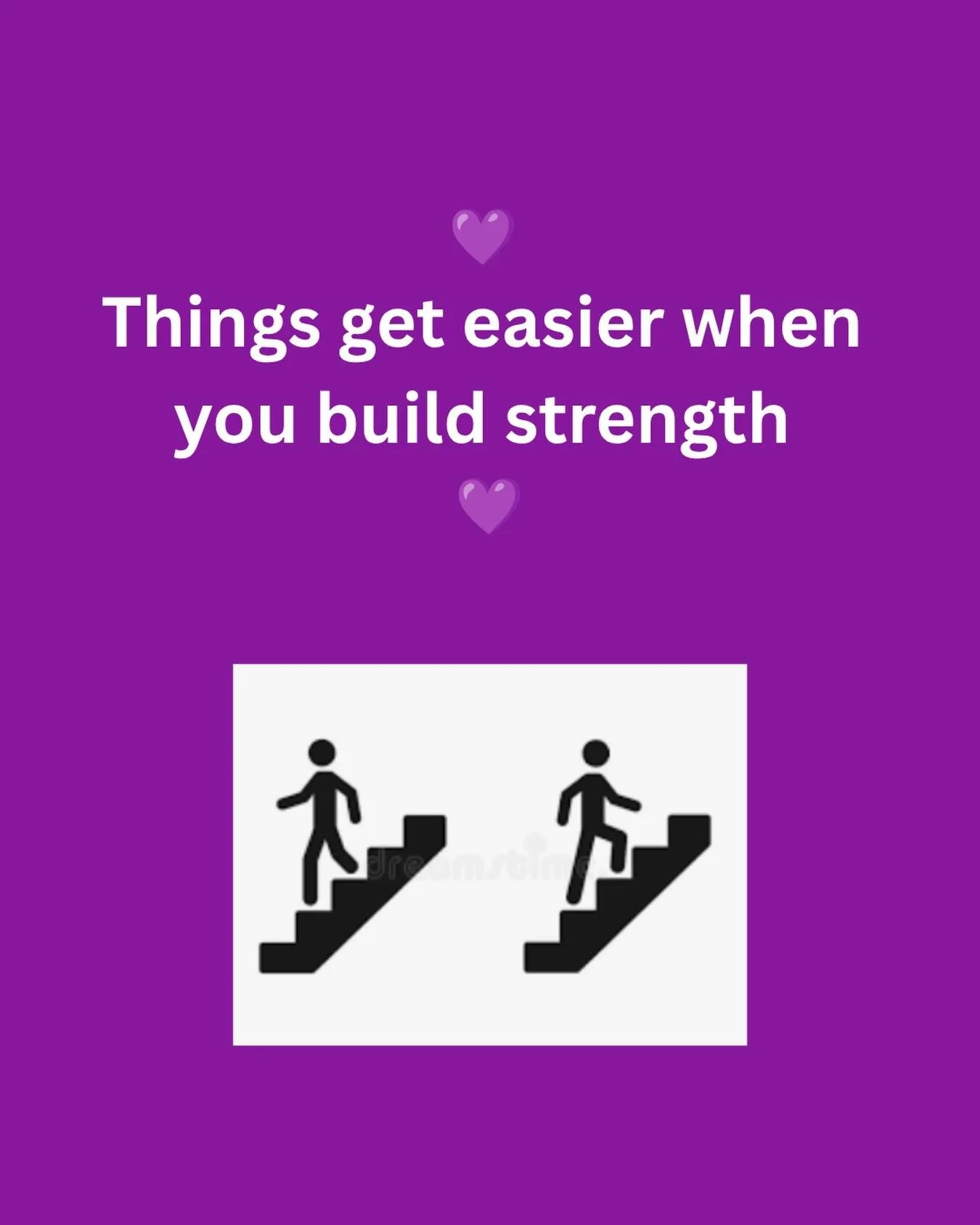 When people think about strength training, they often picture heavier weights.

But the biggest changes usually show up somewhere else entirely.

In everyday life.

💜

You might notice:

⭐ Carrying shopping feels easier

⭐ Stairs don&rsquo;t leave y