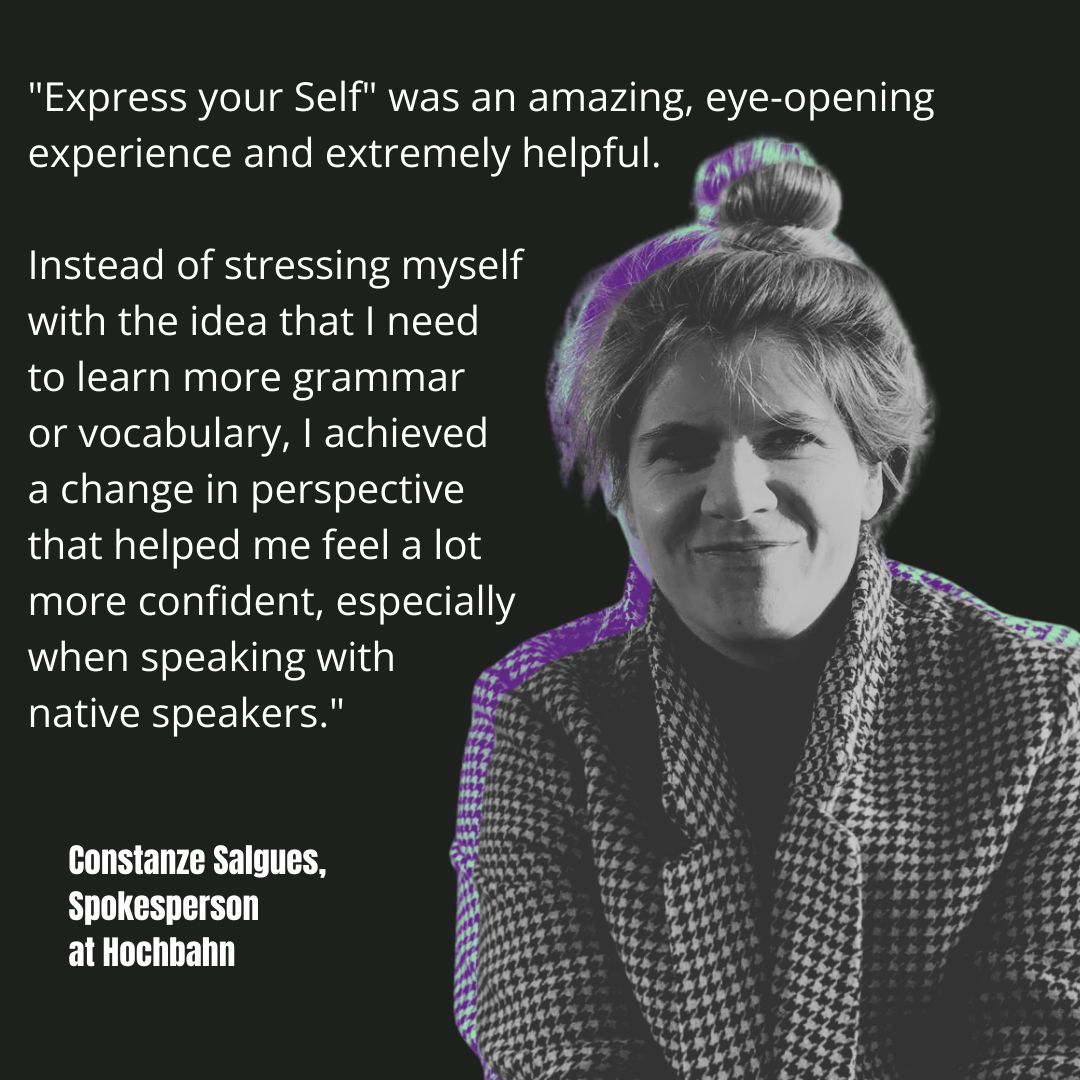 EDGY Language Coaching testimonial