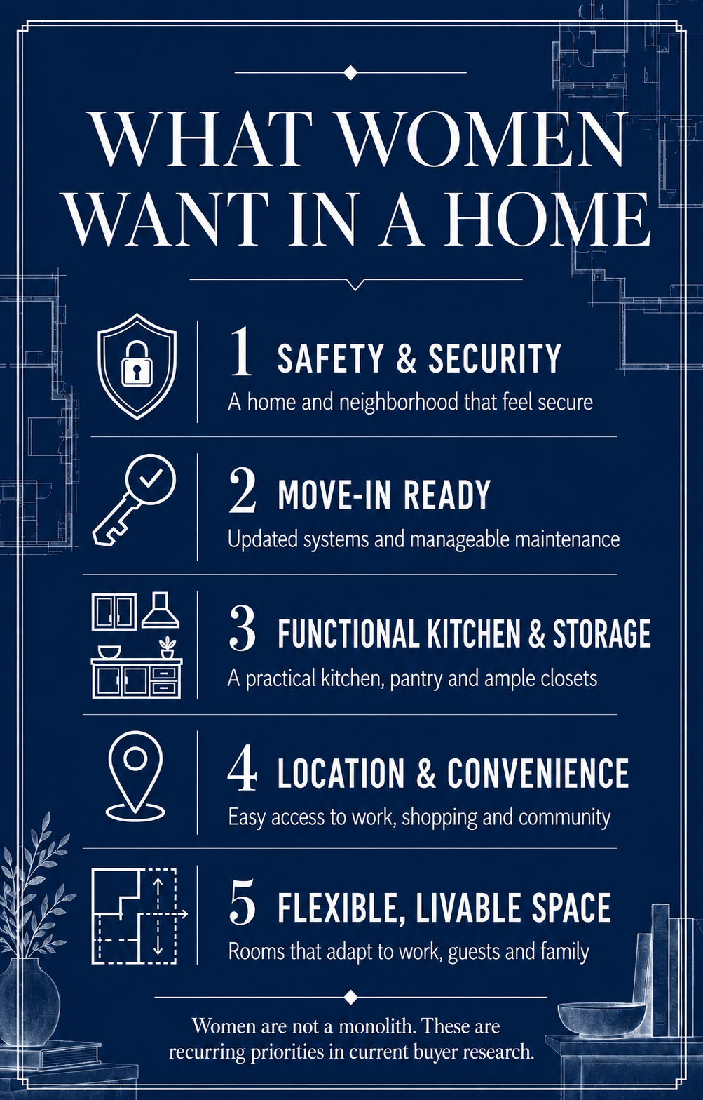What Women Really Want (In a Home)