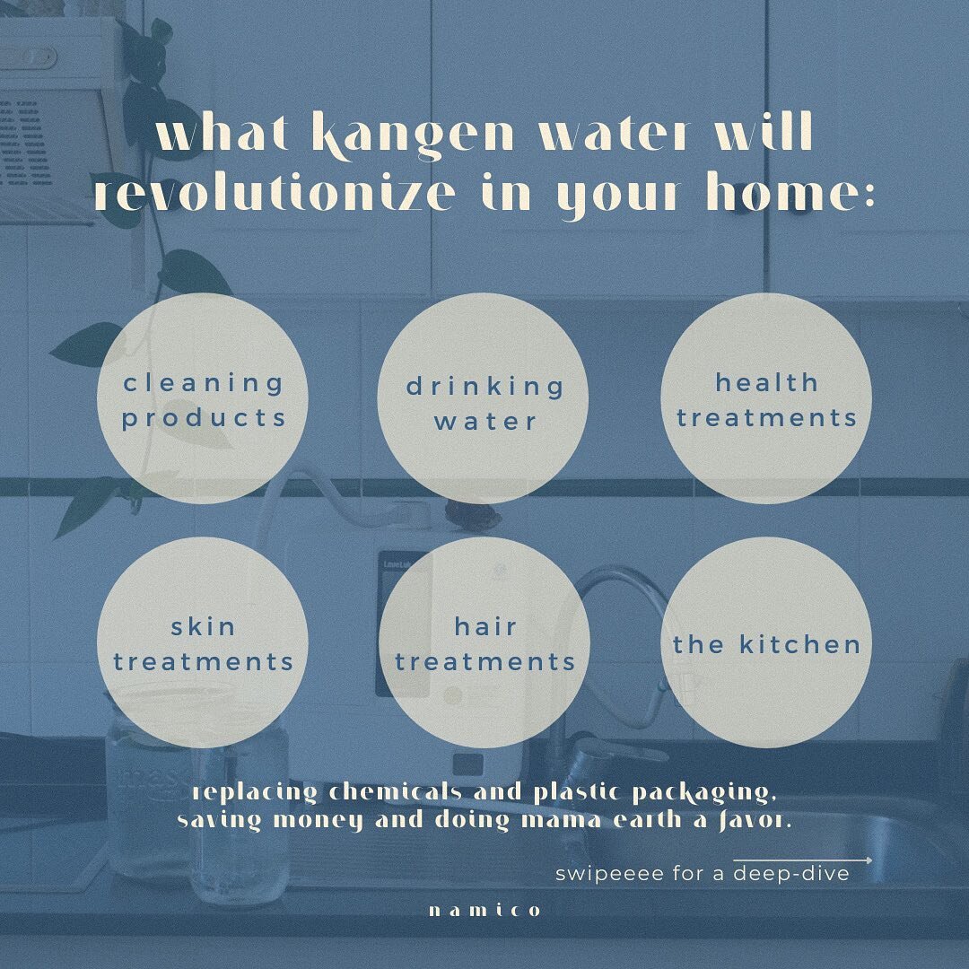 replacing chemicals with...WATER? 
yes this is what Kangen makes possible for you. 
imagine being able to use your K8 for all of these uses straight from your kitchen! what a time to be alive because this is fully possible for you and we have no doub