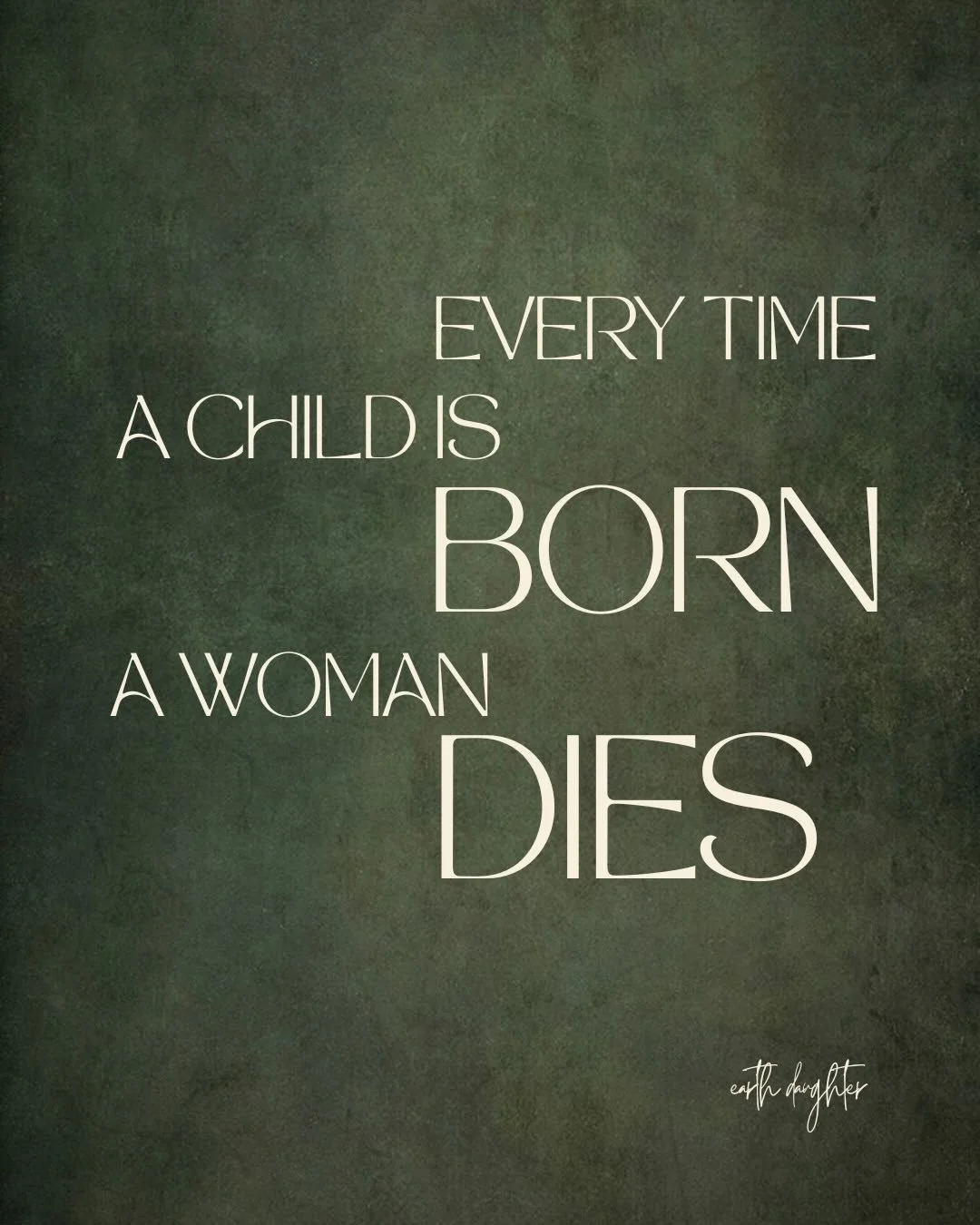 I originally documented my birth excited to share about it, to post my insights and experience, and to pass on the wisdom I had gained - as I have done with much of my life since I first started posting on social media in 2020.

Right after birth I r
