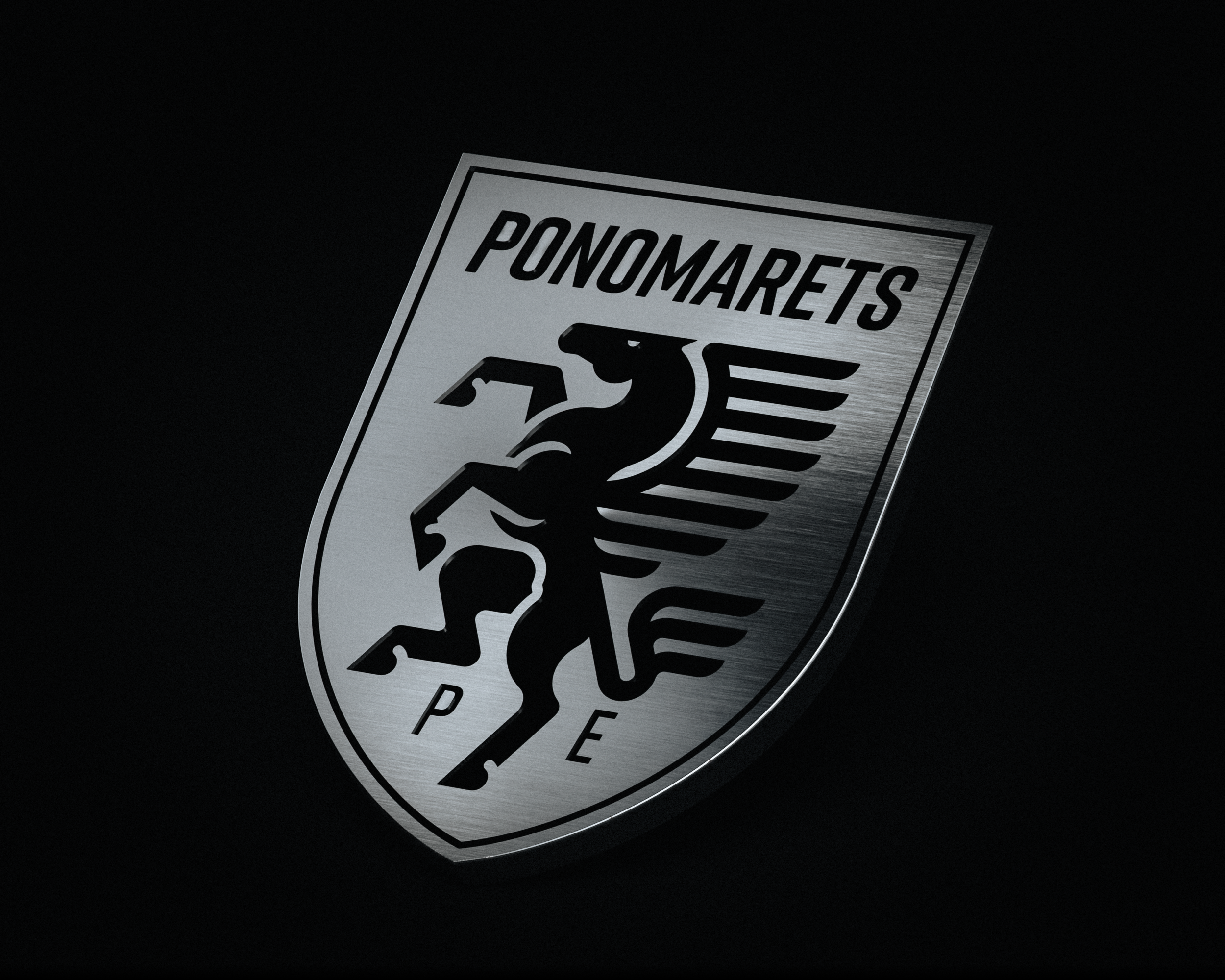 Ponomarets Crest with pegasus emblem.