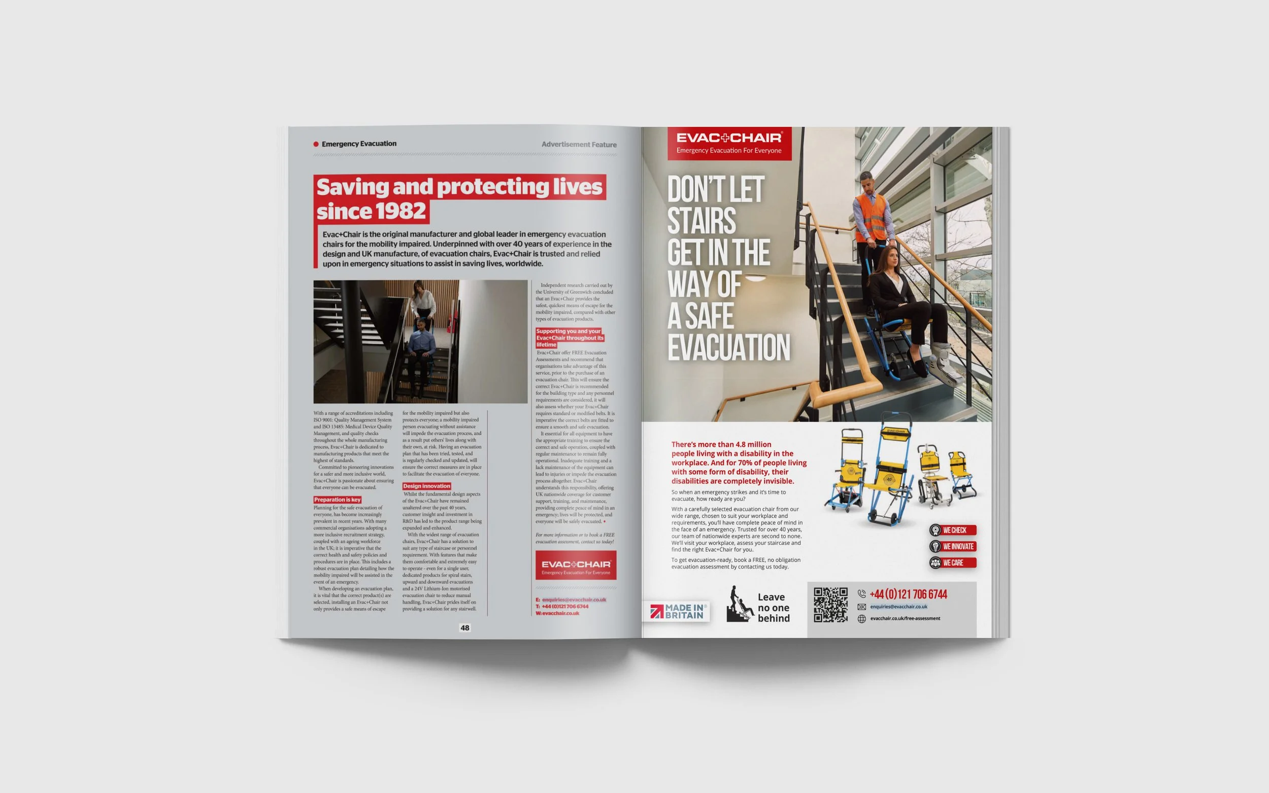 Don't let stairs get in the way magazine spread.jpg