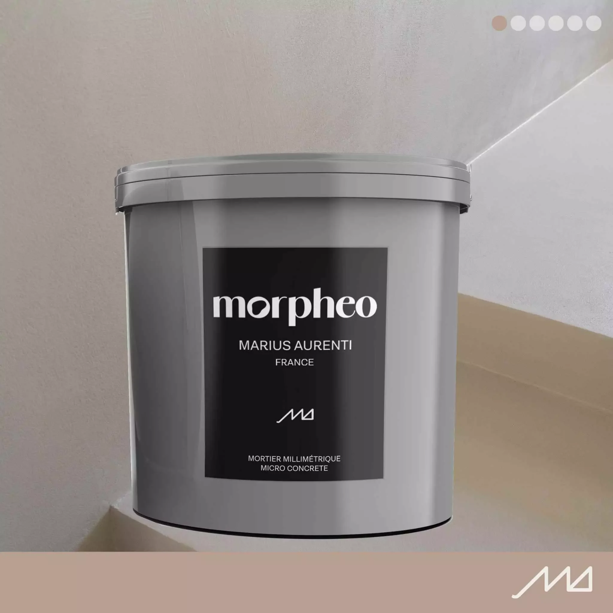 MORPHEO - Béton Ciré Kit for staircases