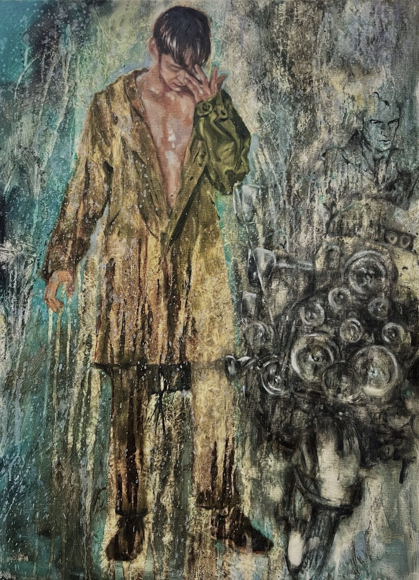 Jimmy from Quadrophenia, painting by Henrietta Graham