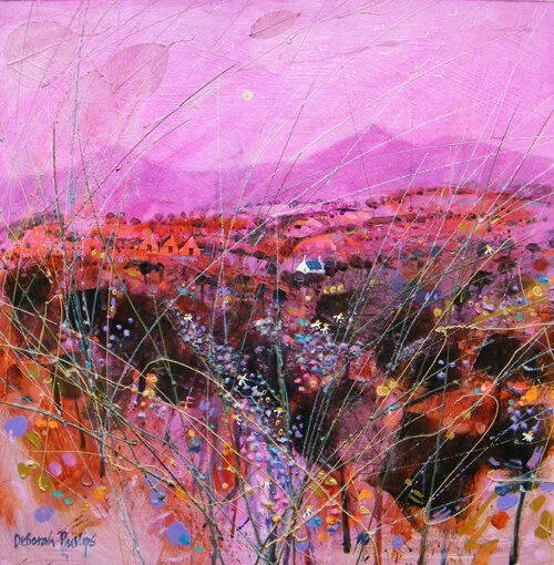Magenta Moonrise