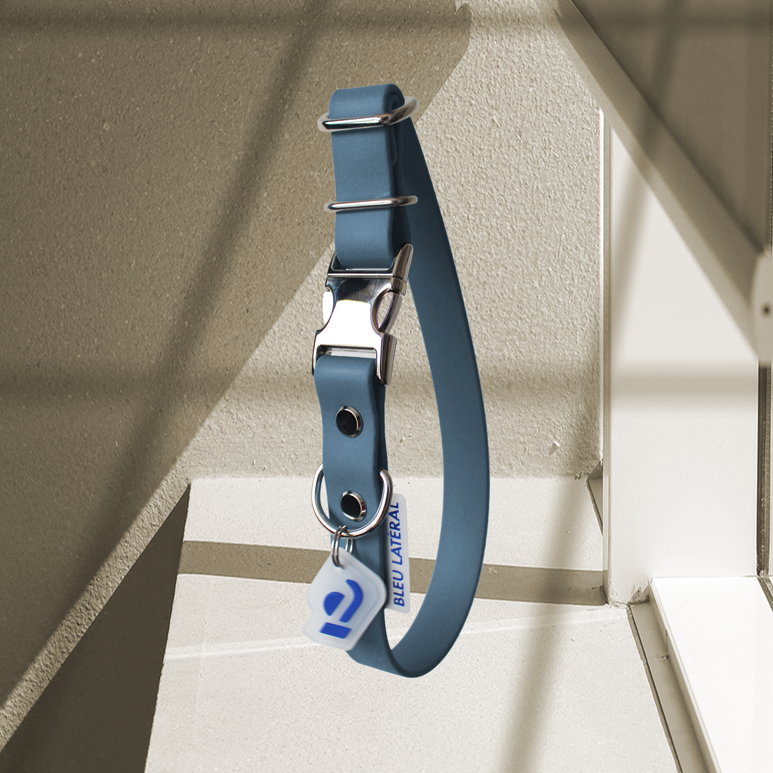 Collier CLIP Biothane® – Pétrole édition limitée