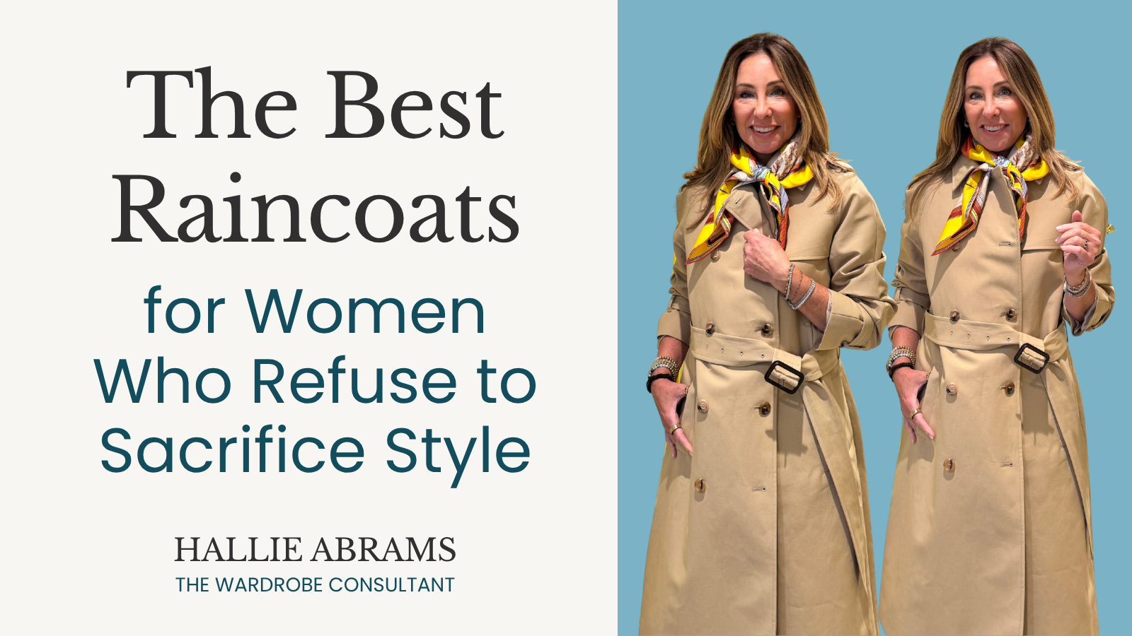 Raincoats for women