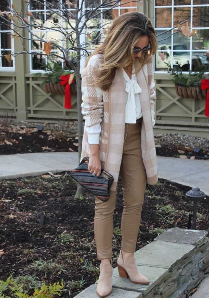 Leather pants outfit ideas, Women's fashion inspiration