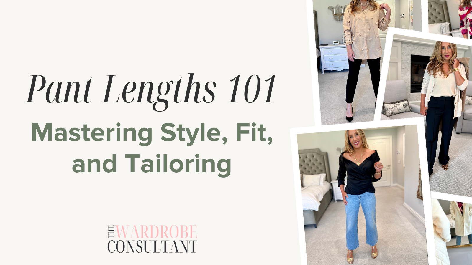Pant Lengths 101: Mastering Style, Fit, and Tailoring — The Wardrobe  Consultant