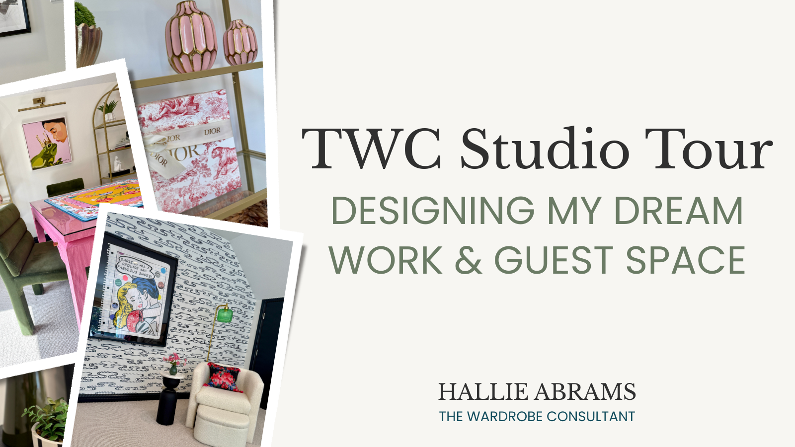 TWC Studio Tour: Designing My Dream Work & Guest Space