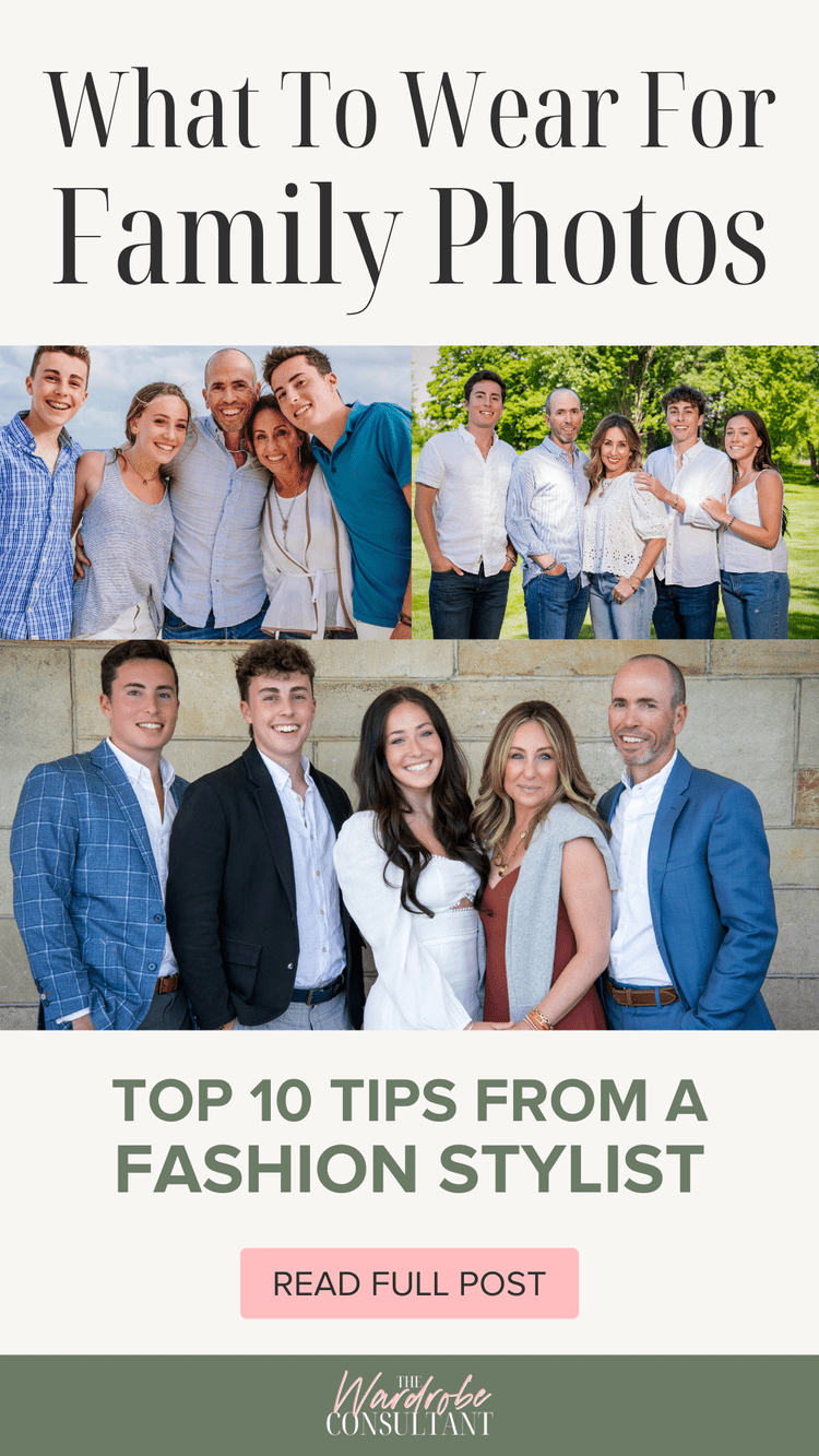What to Wear For Family Photos: 10 Tips from a Fashion Stylist