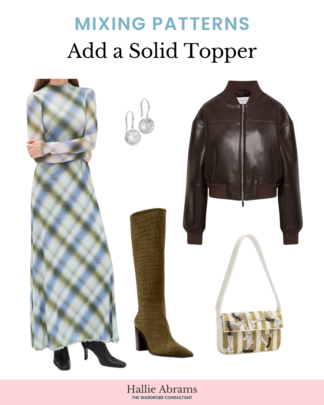 Mixing Patterns with a Solid Topper