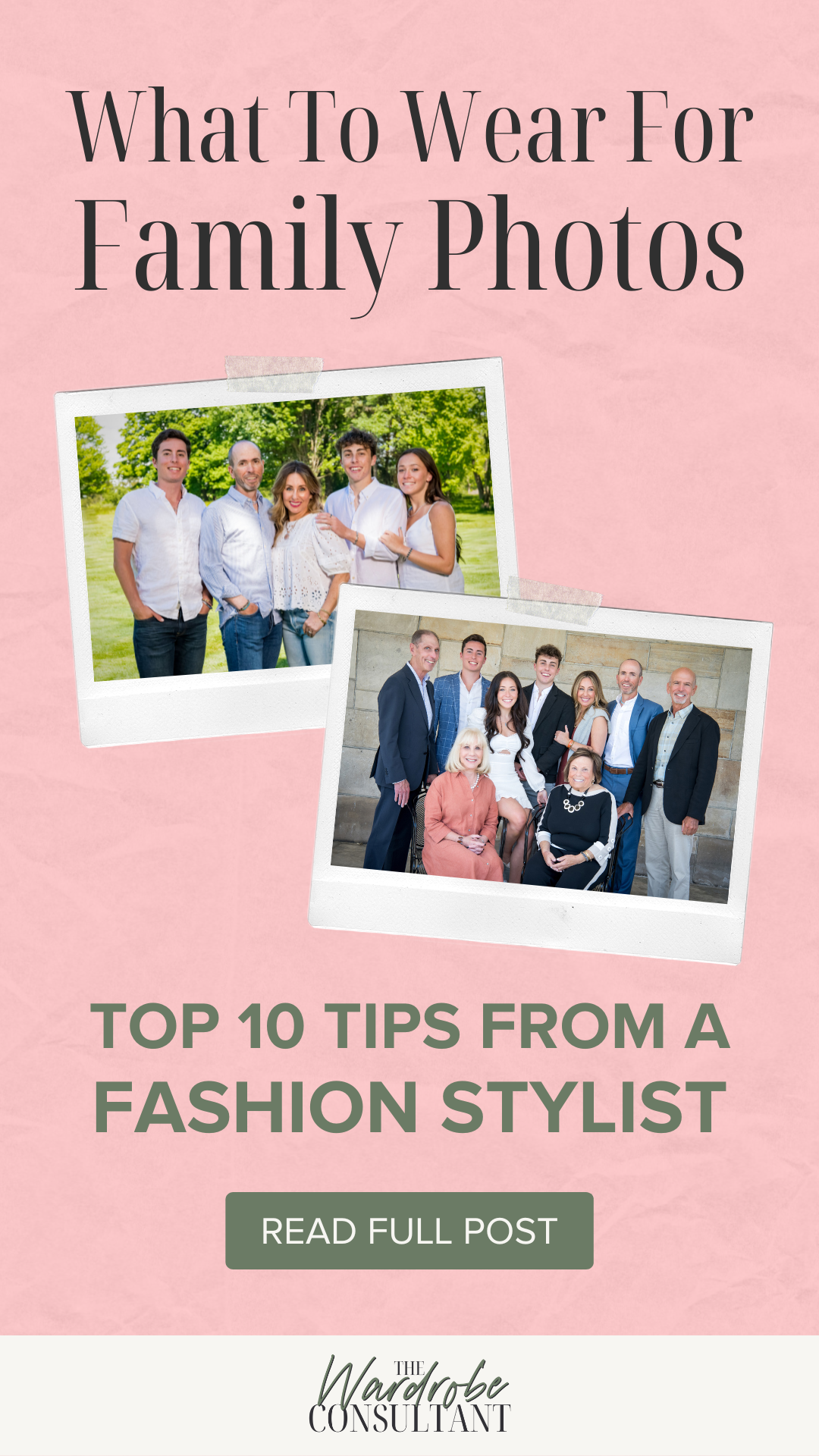 What to Wear For Family Photos: 10 Tips from a Fashion Stylist