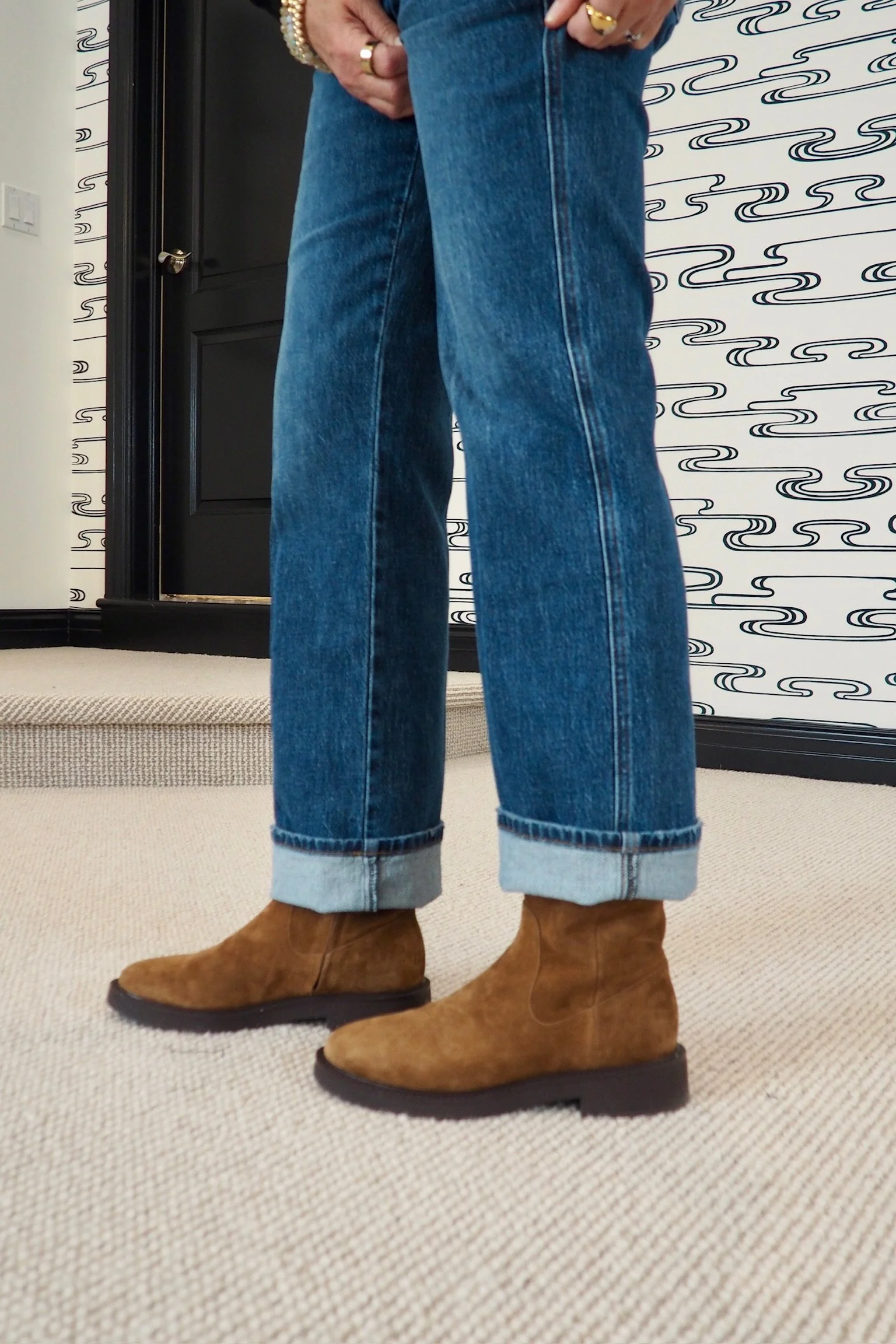 shearling lined boots