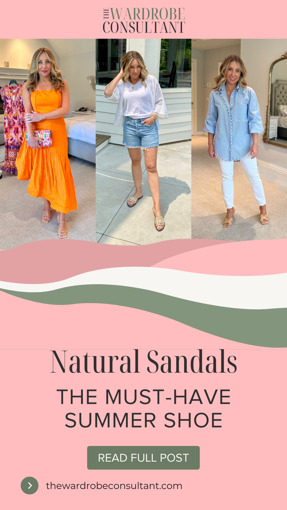 Natural Sandals - The Must-Have Summer Shoe — The Wardrobe Consultant