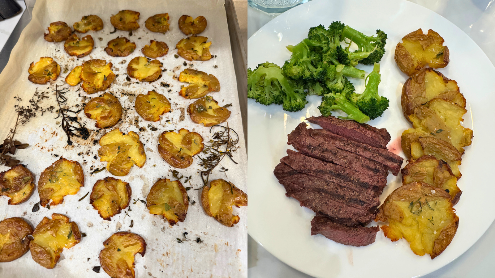 Crispy Smashed Potatoes Recipe