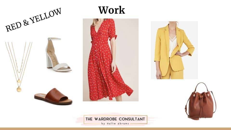 Red and Yellow: How to Wear Combo — The Wardrobe Consultant | Hallie