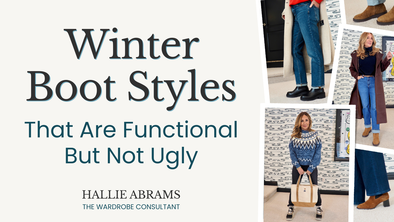 4 Winter Boots That Are Functional But Not Ugly