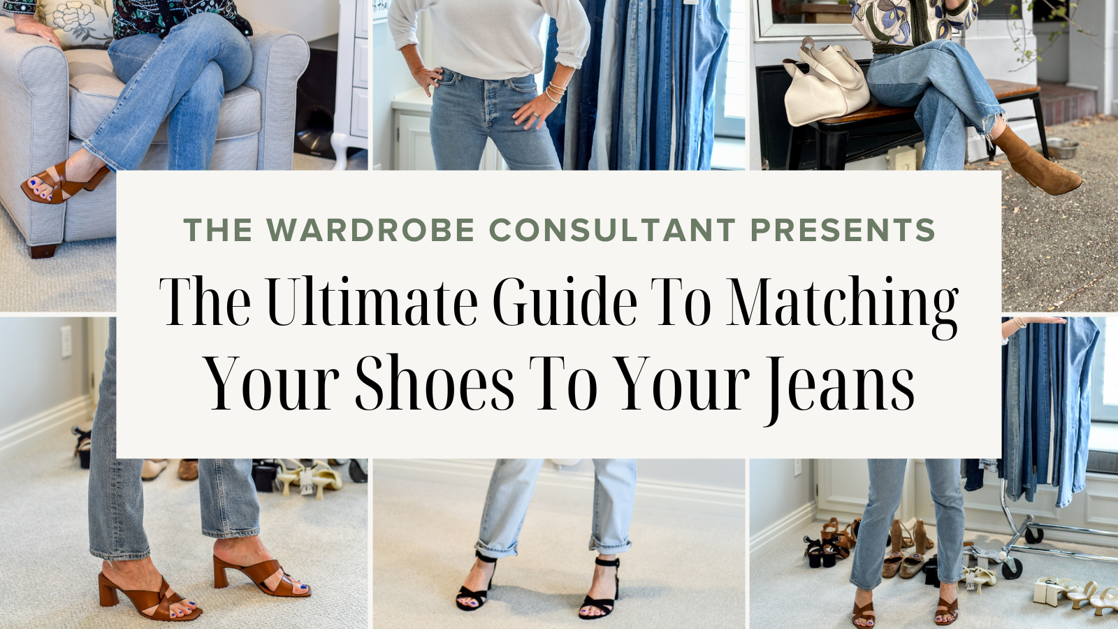 The Ultimate Guide To Matching Your Shoes To Your Jeans — The Wardrobe  Consultant