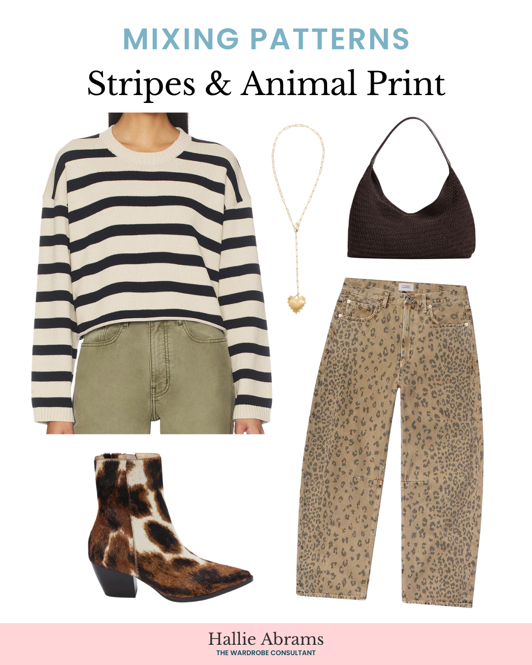 Mixing Patterns with Stripes and Animal Print