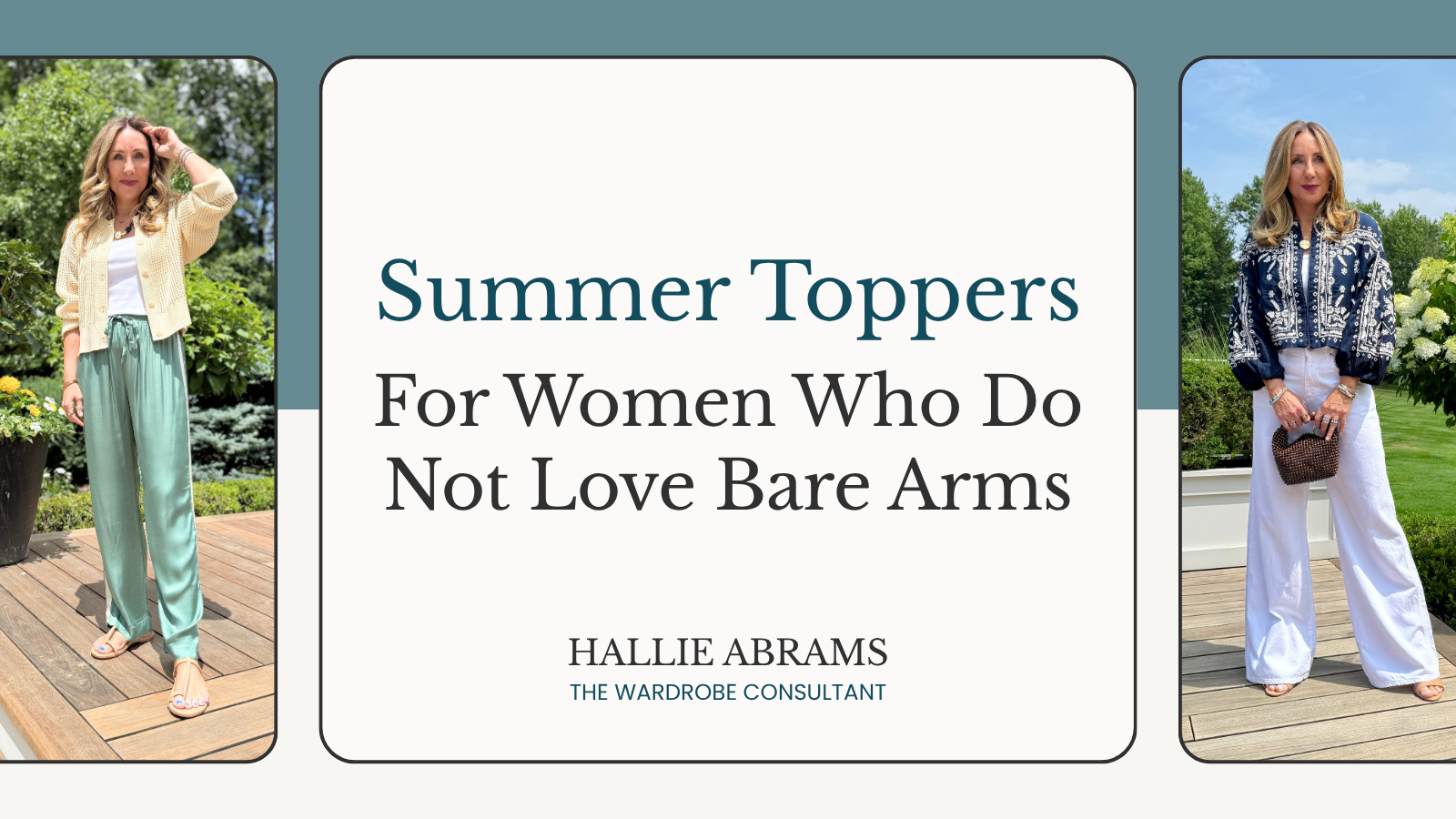 Summer Toppers for Women Who Don't Love Bare Arms