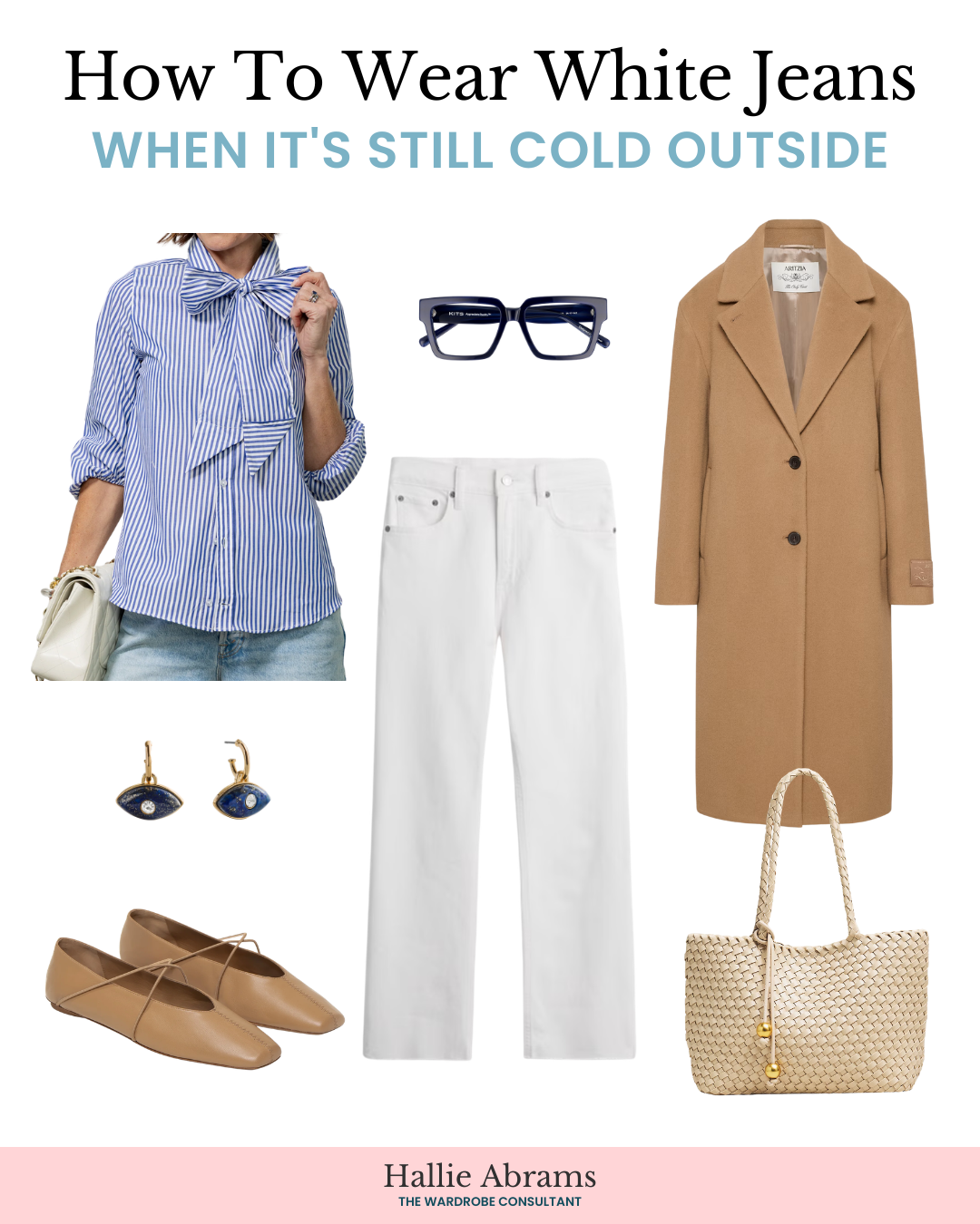 How To Wear White Jeans in March