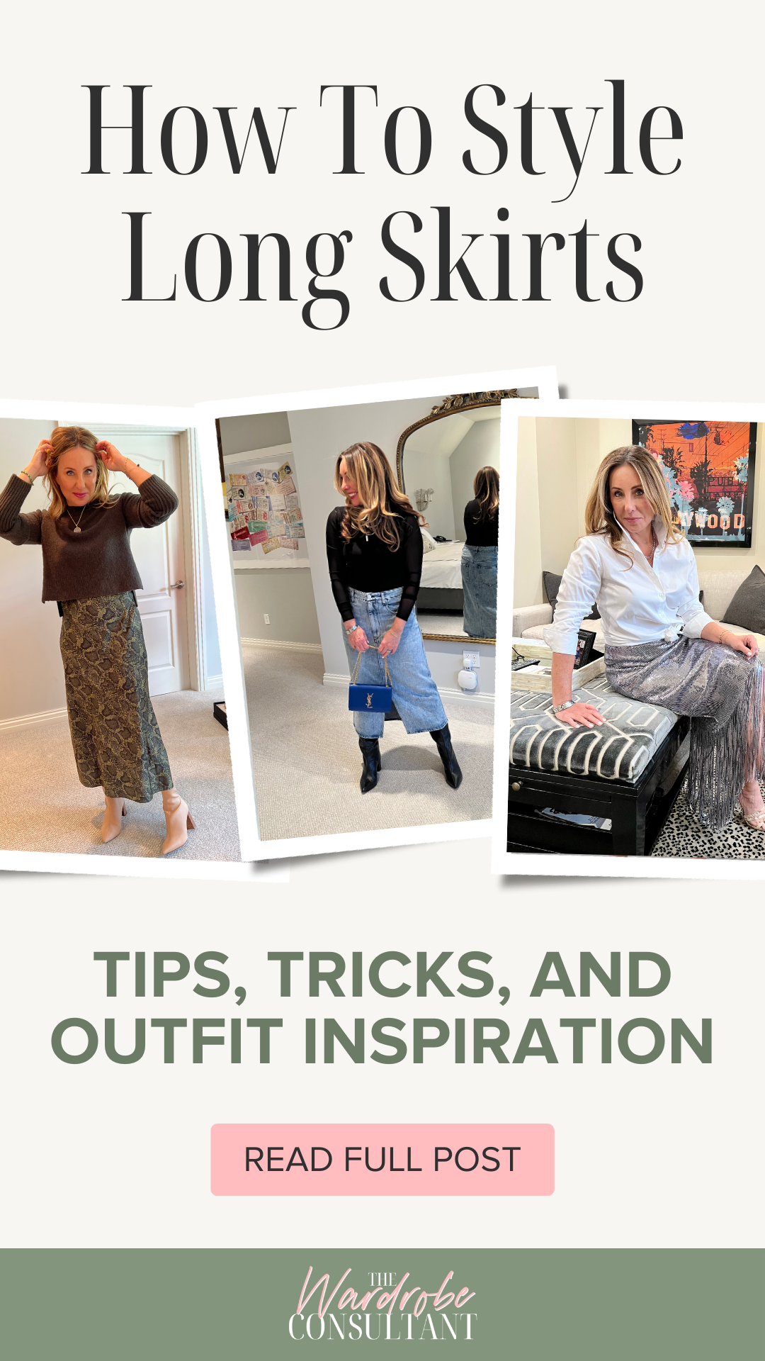 How To Style Long Skirts: Stylist Tips, Simple Tricks, and Outfit ...
