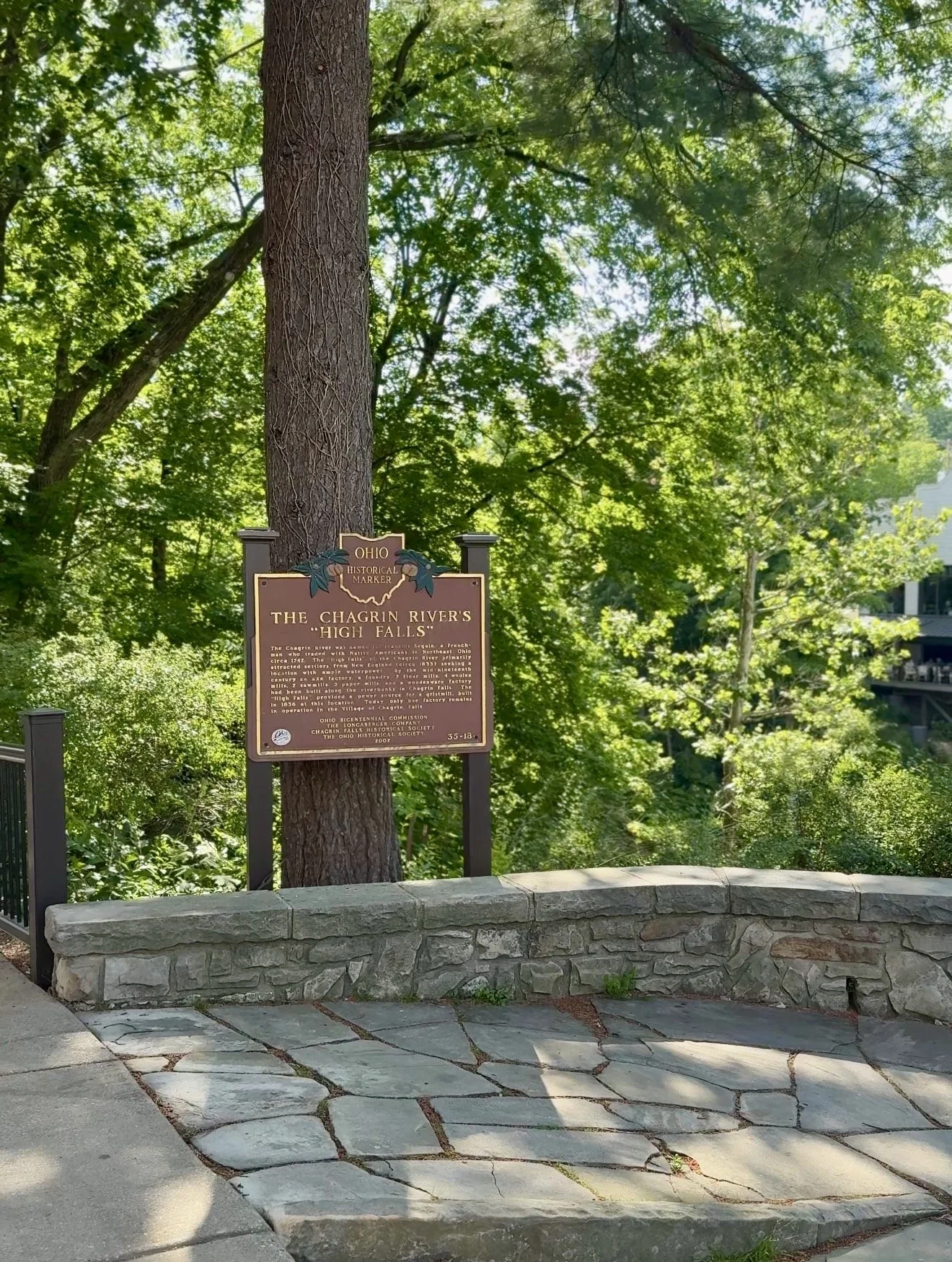 Chagrin Falls High Falls