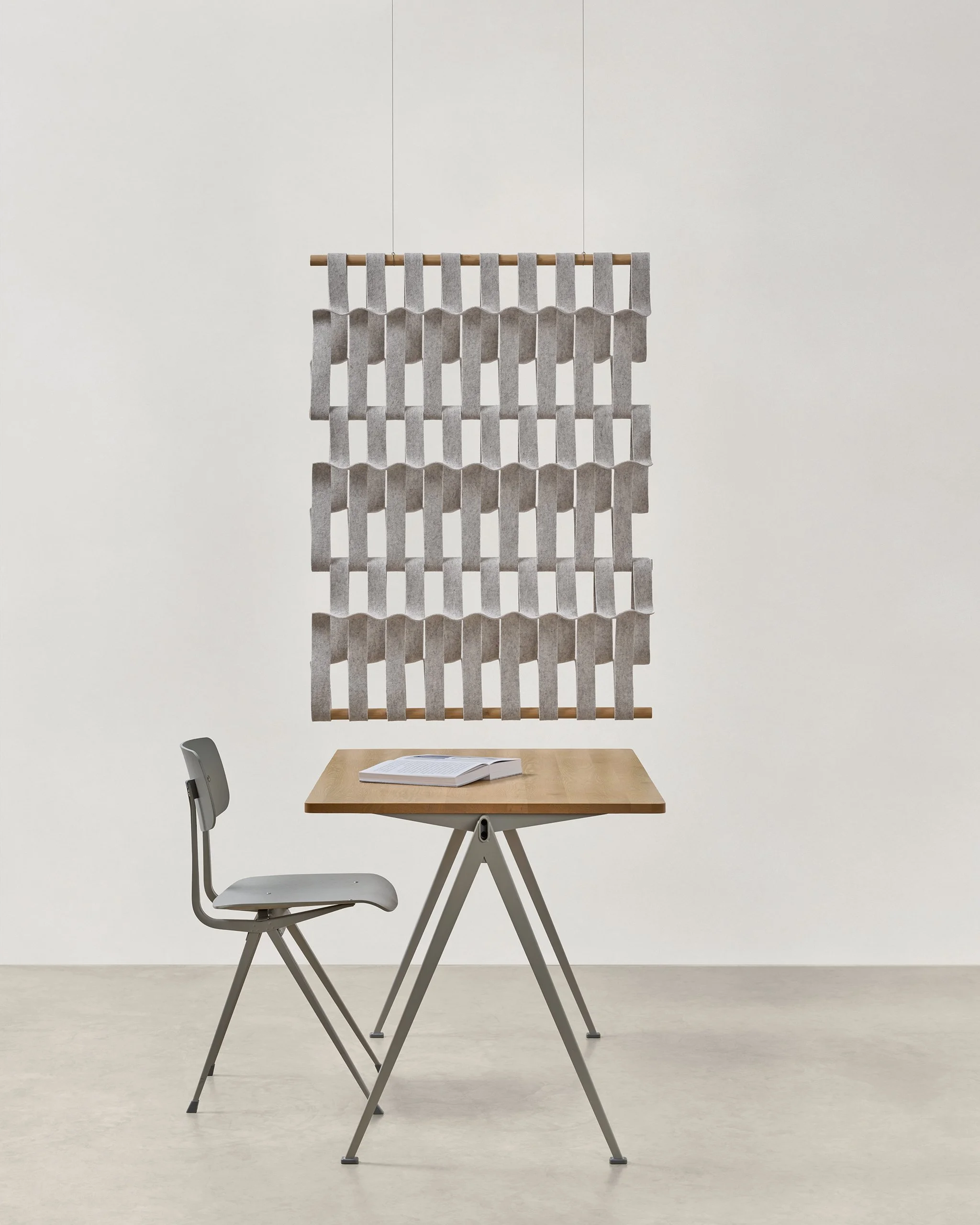 Cadence modular acoustic panel 1 color wool felt