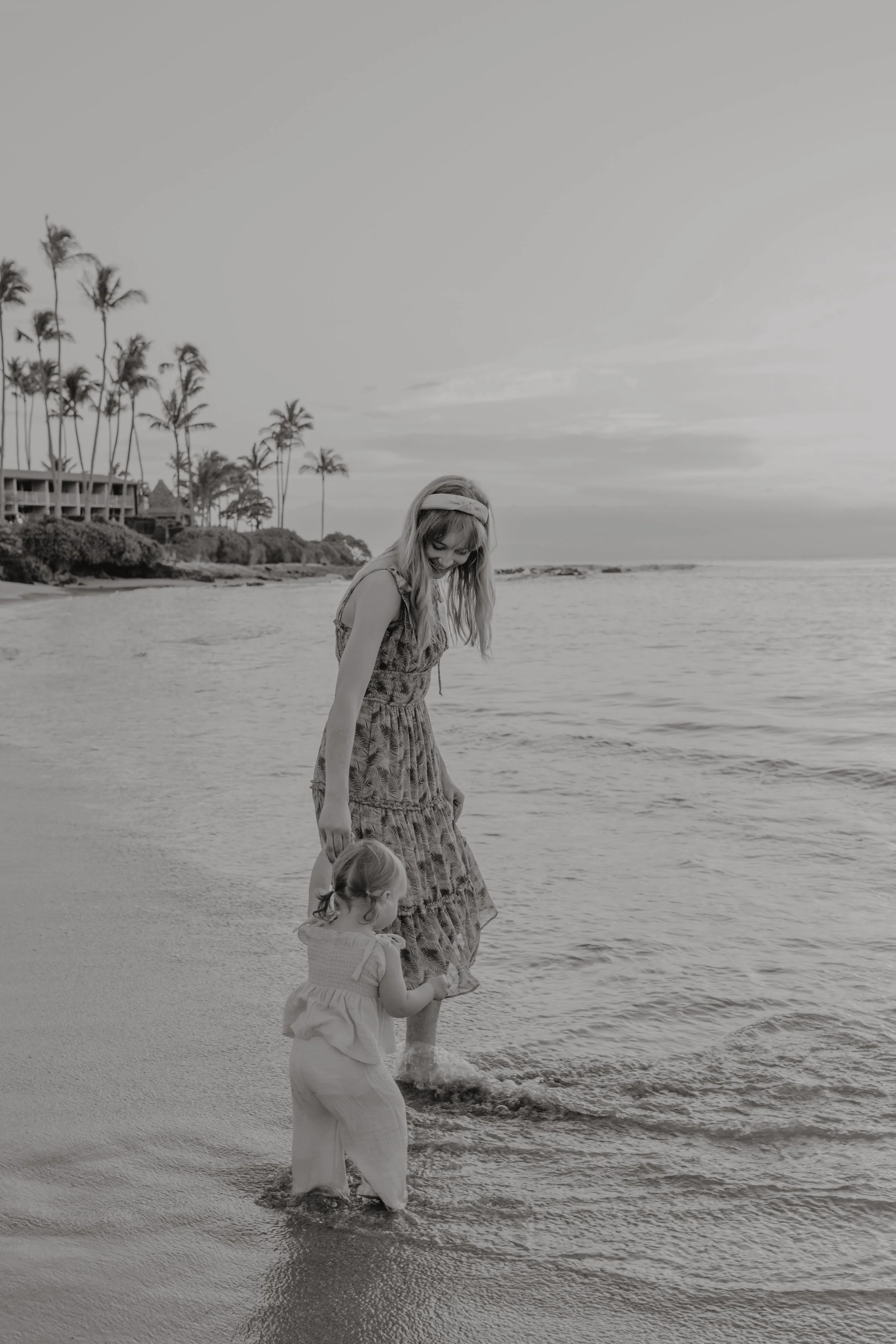 My youngest and I in Maui, Hawaii