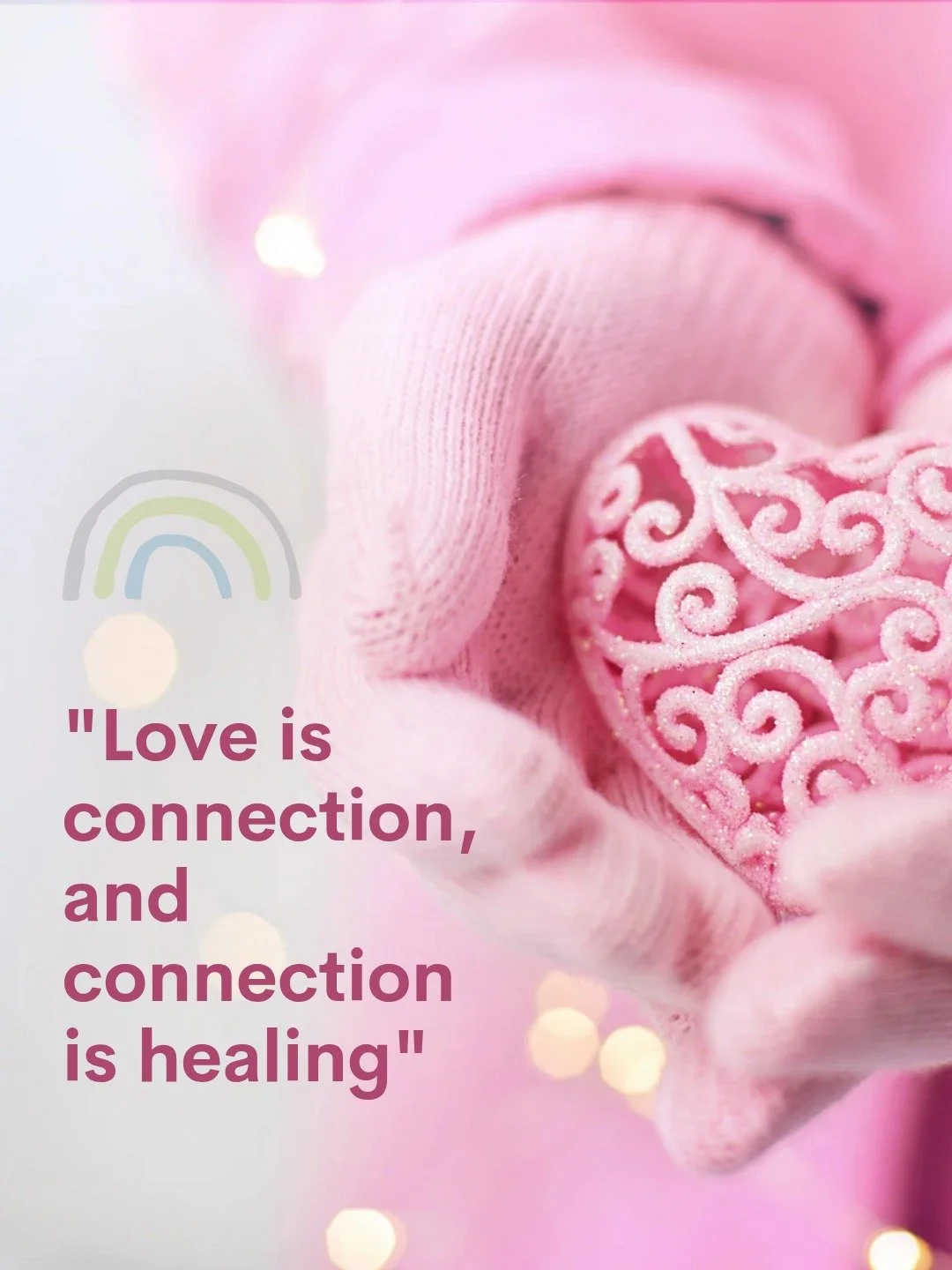 This Valentine&rsquo;s Day, we&rsquo;re looking at love through a different lens. 🕊️

Often, we think of love as a grand gesture or a romantic ideal.

But in the context of growth and mental health, love is something much more grounded: it is connec