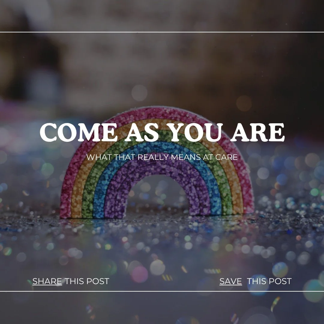 &ldquo;Come as you are&rdquo; isn&rsquo;t a slogan. It&rsquo;s a promise.

It means you don&rsquo;t need a plan, a diagnosis, or the right words before reaching out. You don&rsquo;t have to feel confident, clear, or put together. Tired days, quiet da