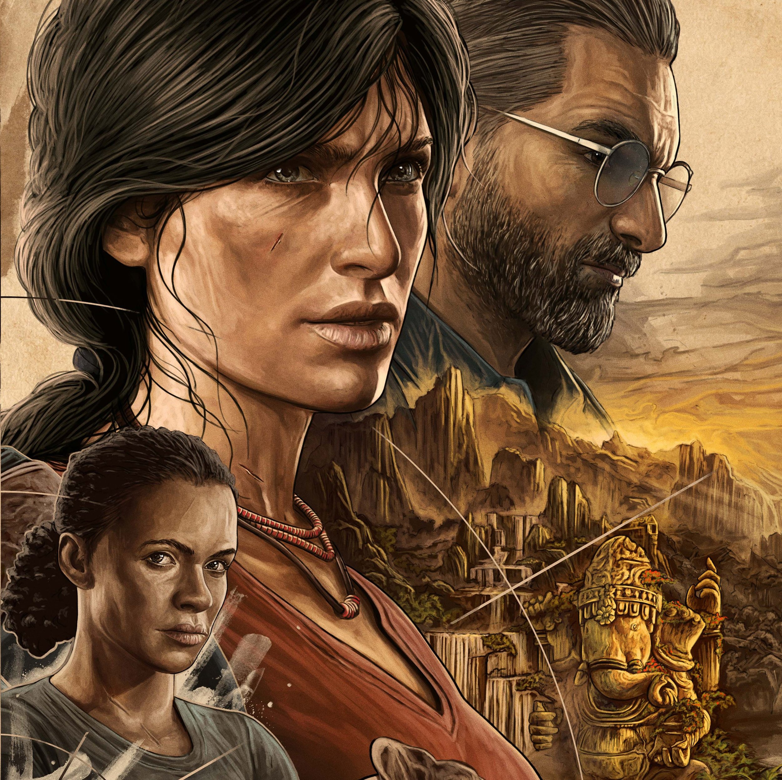 Uncharted Naughty Dog Legacy Collection PS5 FAN ART COVER ツ : r