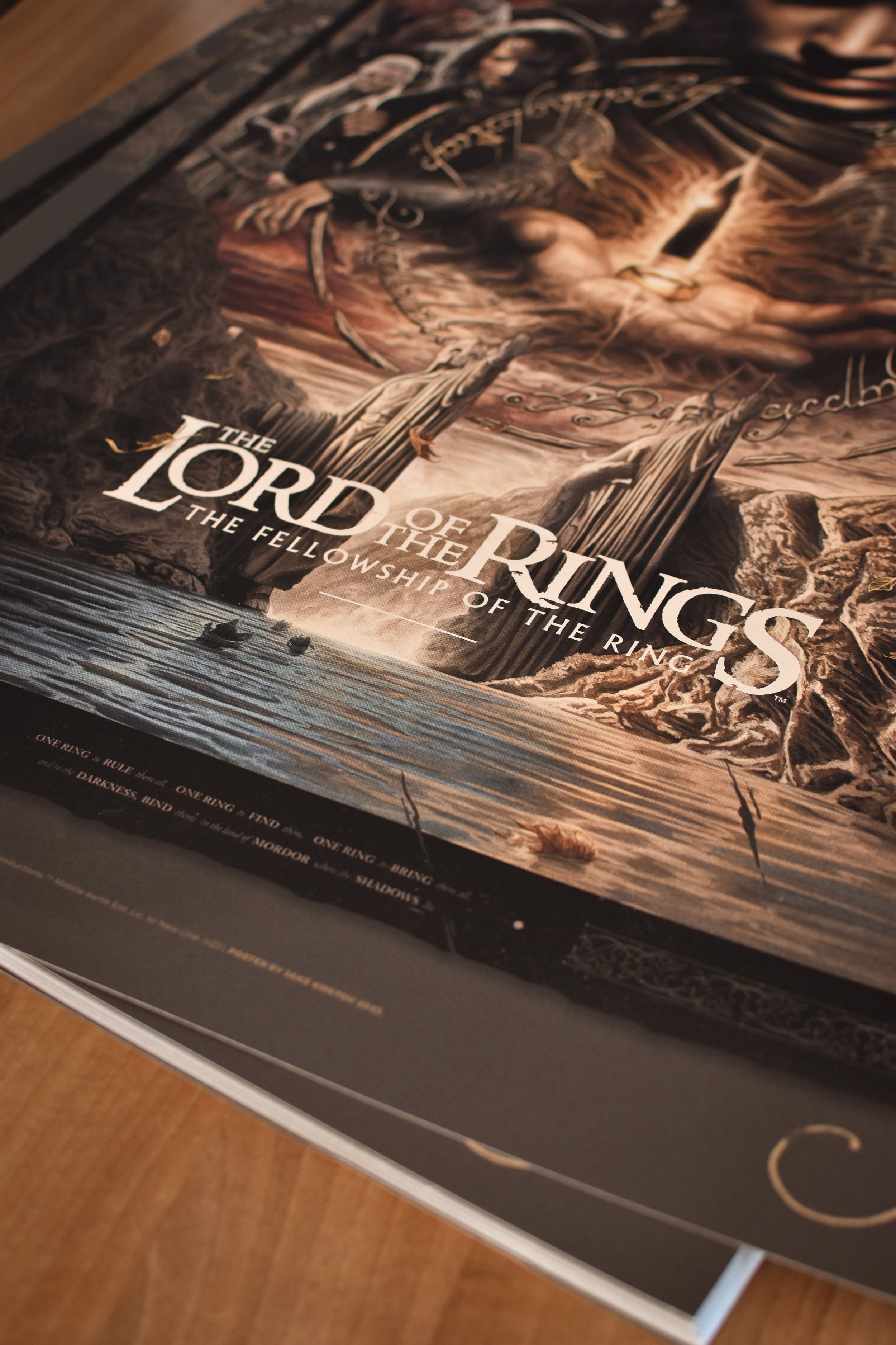 Lord of the Rings: The Fellowship of the Ring Fine Art Print by