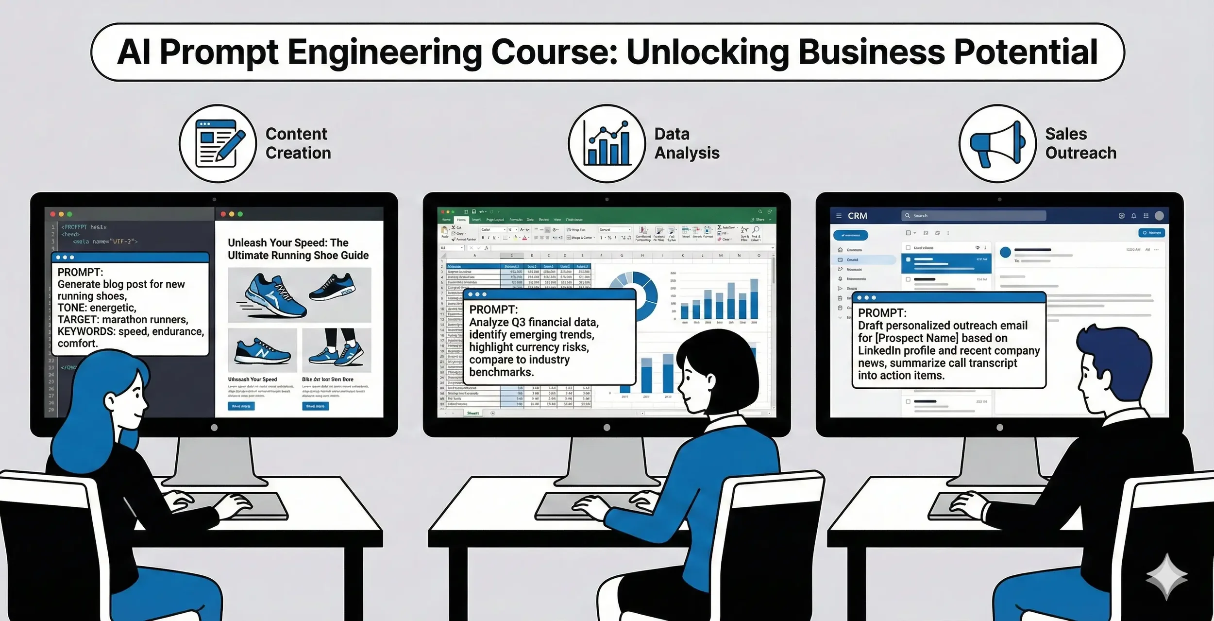 3 Examples Why Every Business Professional Needs a Prompt Engineering Course