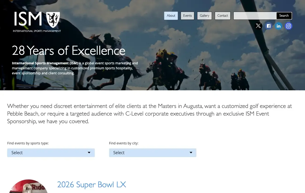 International Sports Management [ISM]