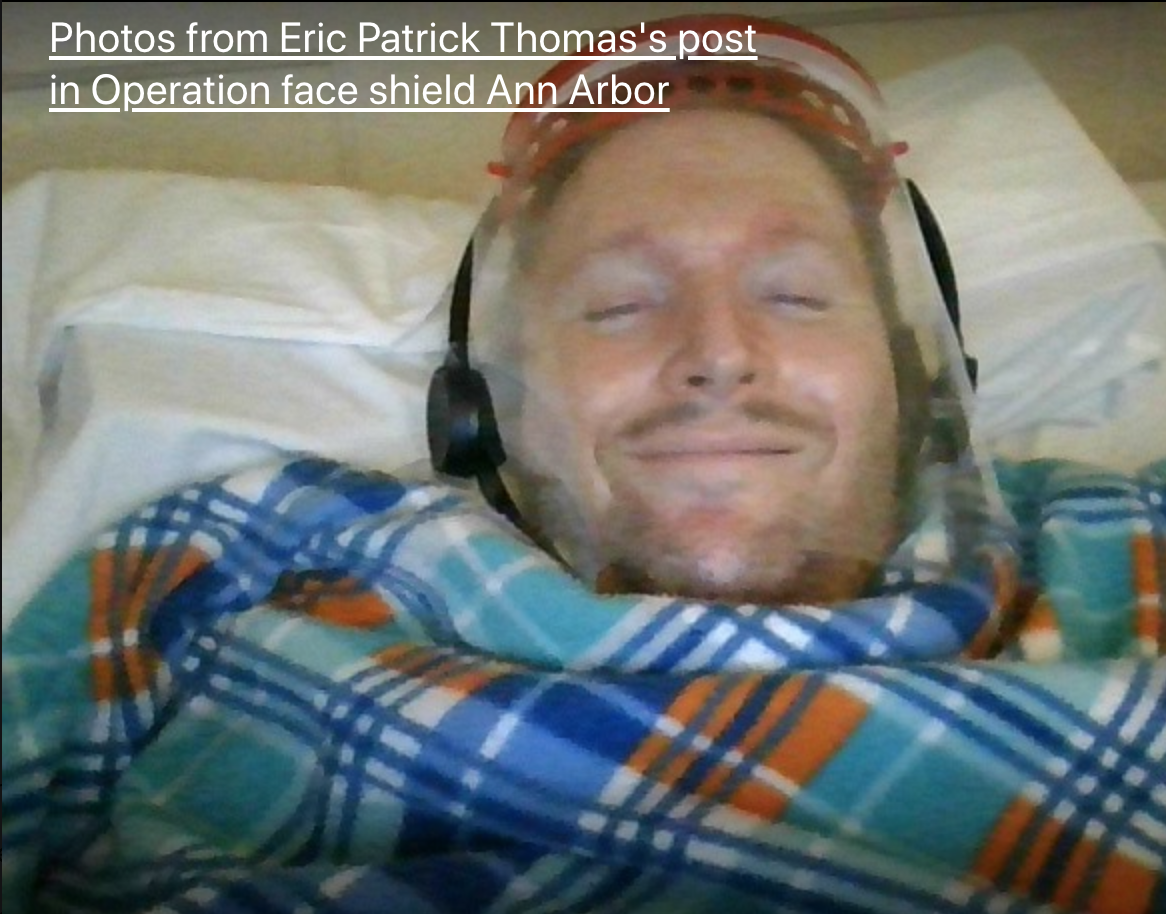 Eric P Thomas, one of my First donations. 