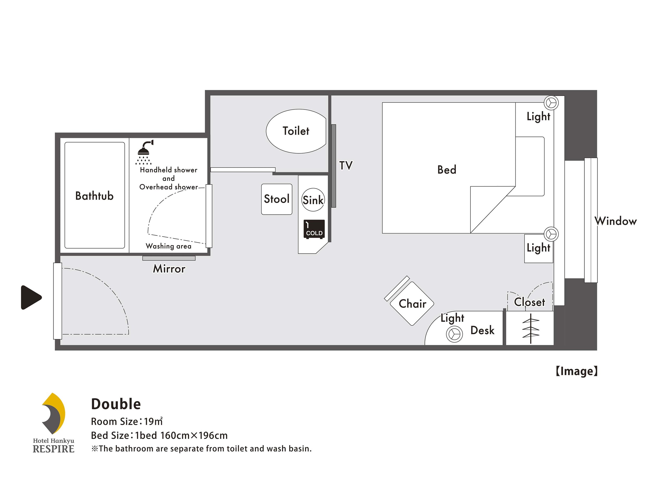 Double - Floor plan  (Copy)